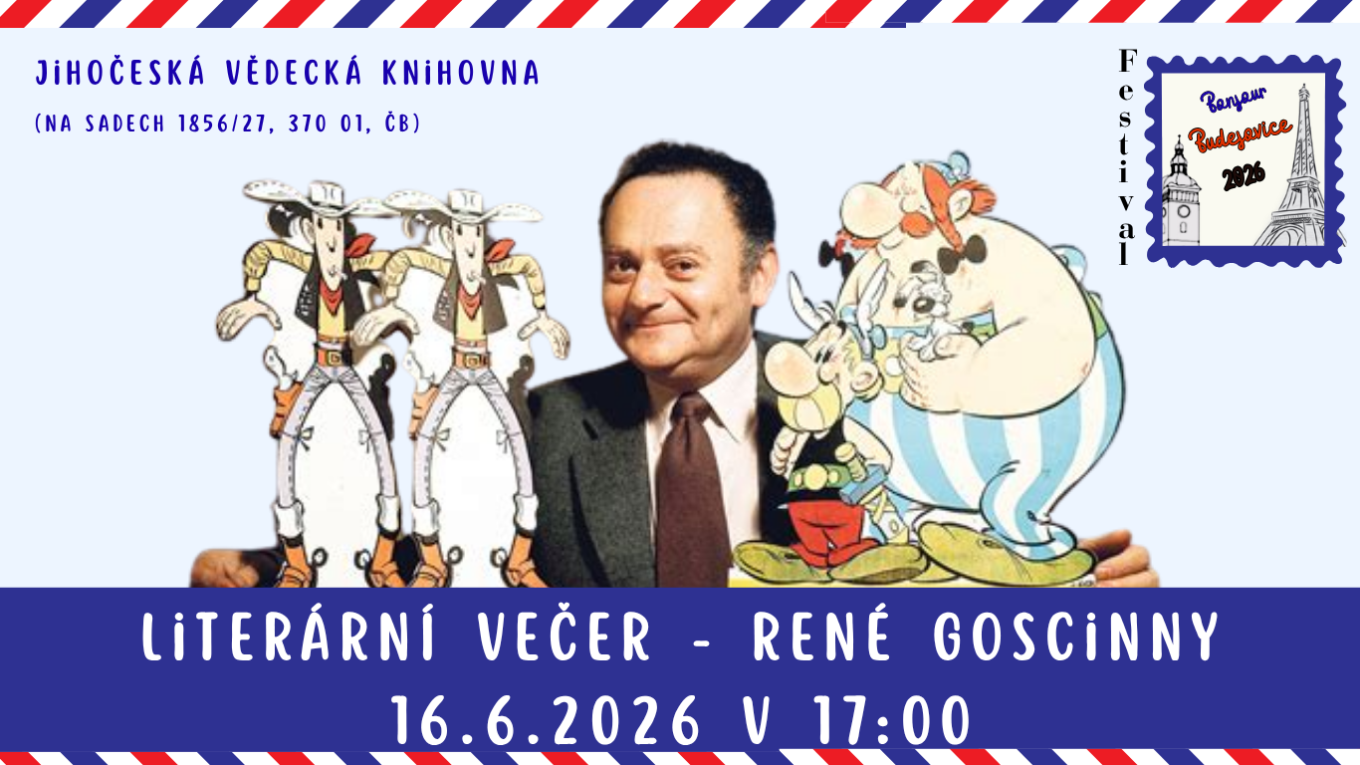 Literární večer – René GOSCINNY