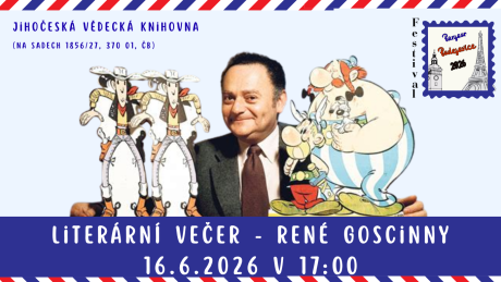 Literární večer – René GOSCINNY