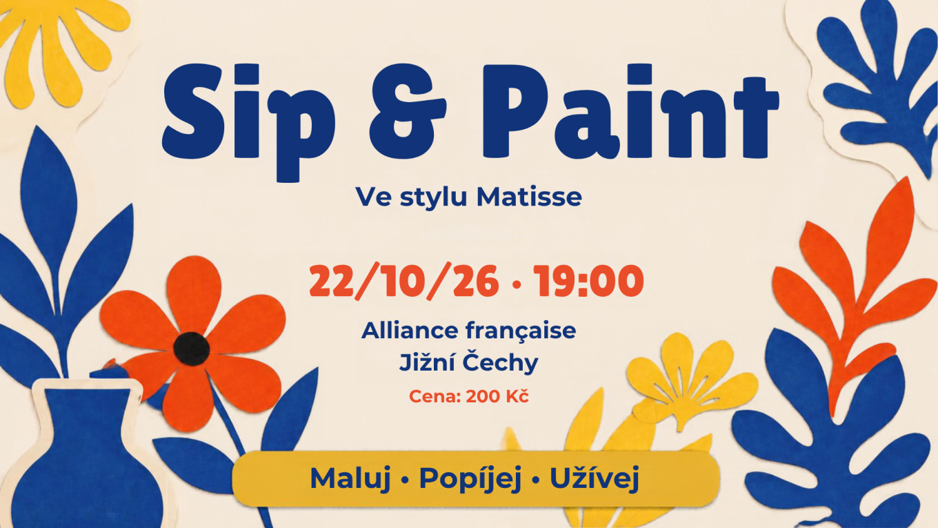 Sip & Paint ve stylu Henriho Matisse