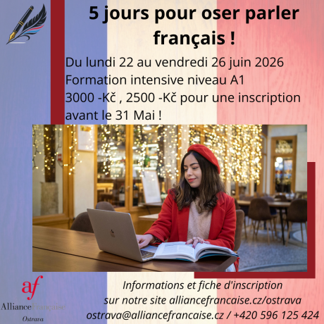 Cours intensifs : 5 jours pour oser parler français !