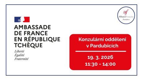 Konzulární oddělení francouzského velvyslanectví přijede 19. března.